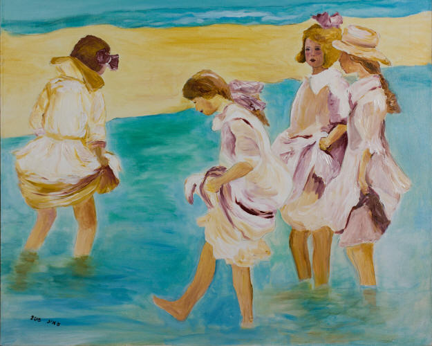 Girls at the Beach